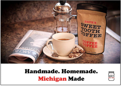 Dave's Sweet Tooth Coffee Toffee - Irresistibly Delicious