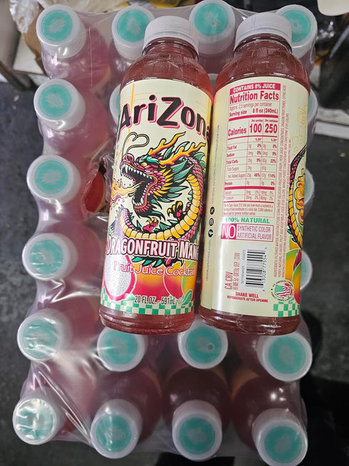 20 (Pack 24) Arizona Dragonfruit Mango, Ounce