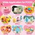 Set 25ml X12 0.85 fl.oz/Bottles Food Coloring - Color Food Grade Vibrant Food Dye Tasteless Liquid Color for Cake