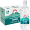IRIS Sparkling Water Bottles, 16.9 fl oz, 24-Pack, Strong Carbonation from Mount
