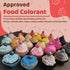 Blacksherbet Bright White Edible Glitter for Drinks, 5 Grams | KOSHER Certified for Cakes, Cupcakes, Chocolate