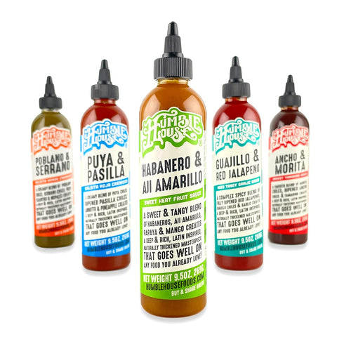Habanero and Aji Amarillo Sweet Heat Fruit Sauce by Humble House - 9.5oz, Caribbean Jerk Meets Peruvian Ceviche