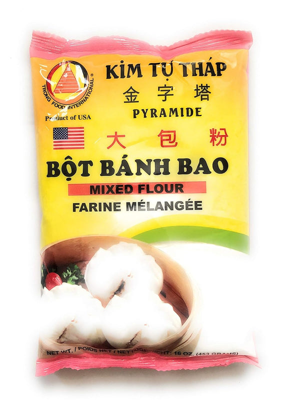 Pyramide Bot Banh Bao (Mixed Flour) - 16oz (Pack of 3)
