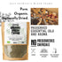 (7.05 oz) Apsogo Organic Greek Thyme Premium Dried Thyme Leaves from Greece Aromatic for Cooking, Tea & Seasoning