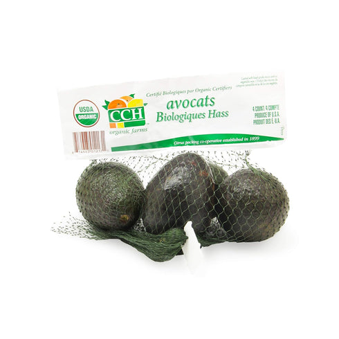 Fresh Produce 4 Count Avocado Hass Bag Organic
