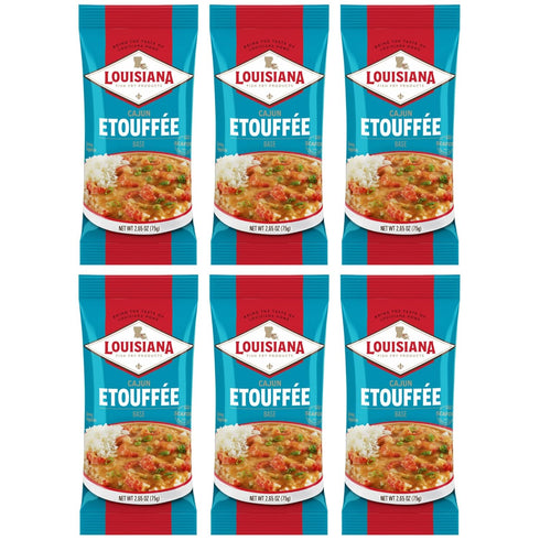 LOUISIANA Cajun Etoufee Mix, 2.65 oz (Pack of 6)
