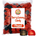 Gummy 1 Gummies Gummy Berries Candy - Pound Bulk Bag, Crunchy Red And Black Candy - Raspberry And Blackberry Berry