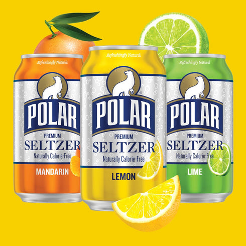 Pack, 12 oz 18 pack Polar Seltzer Water Citrus Variety fl cans