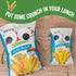 4.25 12-Pack Sensible Portions Veggie Straws, Zesty Ranch Flavor, Gluten-Free Chips, Ounce Bag