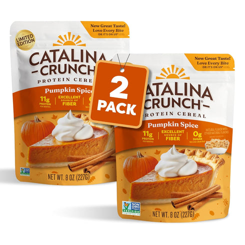 Catalina Crunch Protein Cereal - Sugar Free Breakfast Cereal with 11g of