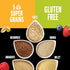 19g 10 Count KIND Healthy Grains Energy Bars, Mixed Berry, Gluten Free, Healthy Snacks, Whole Grains