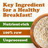 2 Food to Live Gluten Free Organic Oat Bran, Pounds A Nutritional Powerhouse High Fiber Hot Cereal, Milled from High