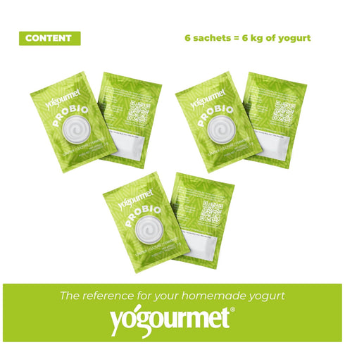 1oz Yogourmet Probiotic Yogurt, Freeze-Dried starter