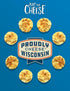 10 oz Just the Cheese Minis Grilled Cheese Crisps, Jar, Delicious Low-Carb Lifestyle Protein Chips, High-Protein