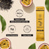 Packs, Packets 3g 10 Count Harmony Prebiotic Iced Tea Stick Passion Fruit - Zero Sugar Black Tea Drink Mix