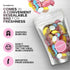 Gummies 1 (0.5 LB) Bubs Swedish Candy Mix - Big Ovals, Skulls, and More - Sweet and Sour Swedish - Pound of Godis From