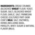 5 oz (Pack 8) Lawrys Seasoned Coating Mix, Garlic Parmesan & Herb, Seasoned Breadcrumbs for Coating, Sprinkling