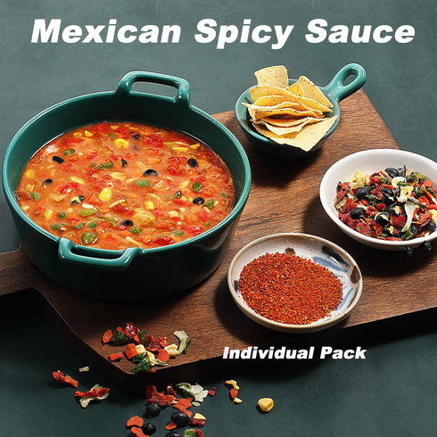 16 oz Yimi Spicy Ramen Toppings, Dehydrated Freeze Dried Vegetables Mix, Black Beans Tortilla Soup, Dry Veggie Flakes