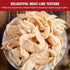 1lb(453g) Premium Soy Curls No Additives High-Protein Gluten-Free Soy Beans Strips Vegan Meat Substitute Suitable
