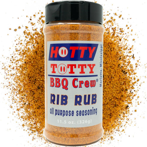 Hotty Totty BBQ Crew Hotty Totty Rib Rub & BBQ Seasoning (Rib Rub) Sweet & Smoky