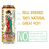 22 Oz (Pack 24) AriZona Diet Green Tea with Ginseng and Honey - Big Can, Fl