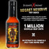Elijah's Xtreme Regret Reserve Hot Sauce - Carolina Reaper, Trinidad Scorpion, and Habanero Pepper - 5oz bottle contains 70% of the hottest peppers in the world