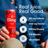 (12oz/12pk) 5 120mg BING Energizing Juice Beverage Original Cherry Made with REAL Juice! Low Calorie; B-Vitamins