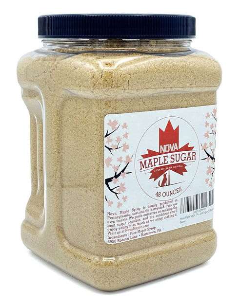 (3 Nova Maple Sugar - Pure Grade-A Maple Sugar Pounds)