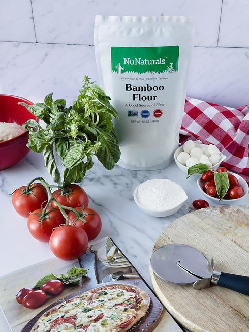 12 oz. (2-Pack) NuNaturals Bamboo Flour
