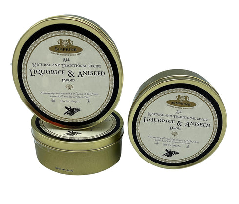 Nipits 3 Simpkins Liquorice & Aniseed Drops x