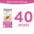 Honest Kids 6 Oz (Pack 40) Berry Good Lemonade, Organic Juice Drink, Berry Lemonade, Fl