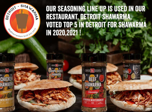 Chicken Shawarma Seasoning, 5 oz | All Natural, Authentic Mediterranean Blend, All Purpose