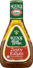 (16 Oz (Pack 6)) Ken's Steak House Steak House Zesty Italian Dressing Fl