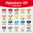 20 7.5 oz Jelly Belly Signature Jelly Bean Collection - Gift Bag - Genuine, Official, Straight from the Source