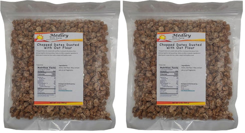Medley Hills Farm Chopped Dates Dusted with Oat Flour | No Added