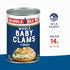 10 oz 14g Bumble Bee Whole Baby Canned Clams, Can - Ready to Eat - Protein per Serving - Gluten Free