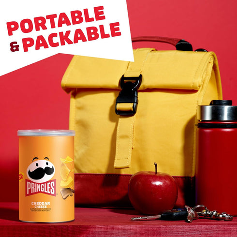 Pack (16 Pringles Potato Crisps Chips, Lunch Snacks, Variety Cans)