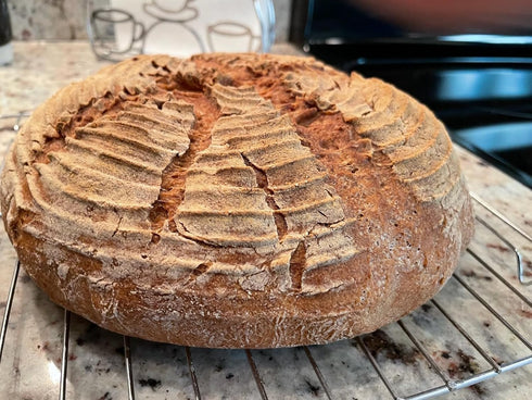 16 Glutenfreeee Gluten Free Rustic Multigrain Bread Mix, Ounce - Whole Grain, Delicious, Vegan, Breakthrough Recipe