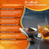 GOLDEN HERBS 30 Packed Organic Ginger Turmeric Tea USDA Organic Herbal Tea, Caffeine Free, Warming Wellness Blend