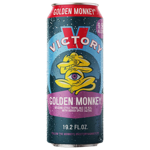 Victory BREWING COMPANY Golden Monkey 19.2fz Can, 19.2 FZ