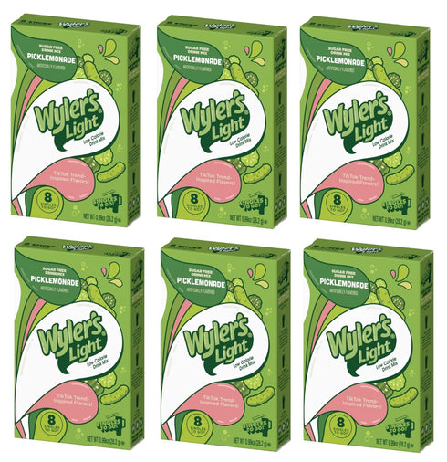 Wyler's Light Pickle Lemonade - Singles to Go Powdered Drink Mix -