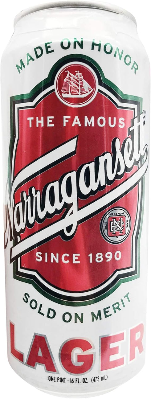 Narragansett 6Pk, 16 Oz Brewing, Lager, Fl Fl Cans