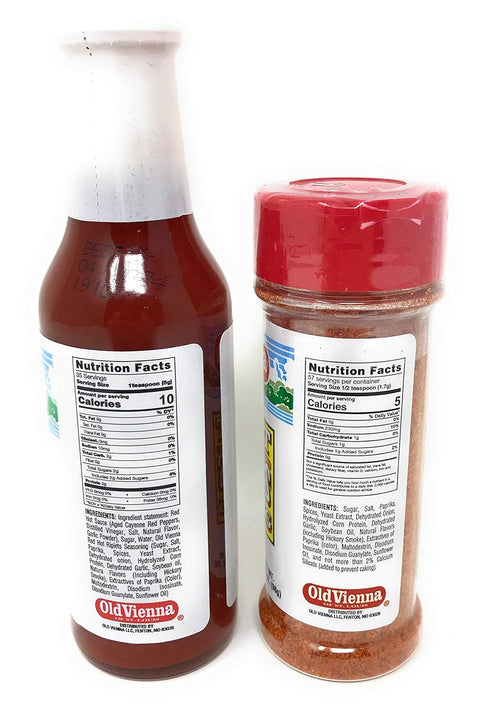 Old Vienna | Red Hot Riplet Sauce and Seasoning Combo