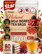 WOTIHA 60 Count Premium Goji Berry Tea Bags - 100% Natural, Restore Passion