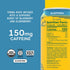 150mg 15.5 Oz (Pack 12) Yerba Madre Organic Yerba Mate, Bluephoria, Natural Caffeine, Energy Drink Alternative, No
