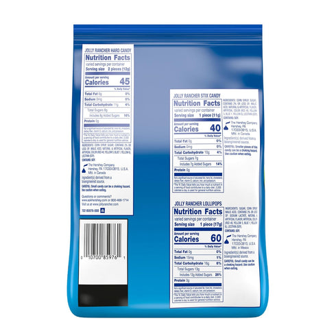 42.01 oz JOLLY RANCHER Assorted Fruit Flavored Candy Bulk Bag