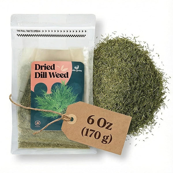 Miss Spring Dried Dill Weed Seasoning - Gluten Free, No Preservatives, Vegan,