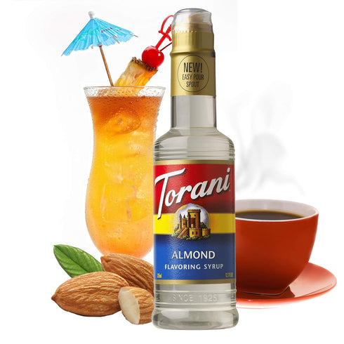 12.7 Torani Syrup, Almond, Ounce Bottle