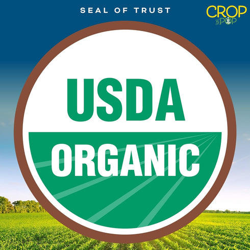 (64 Oz 4 LB) Packed CROP BY POP - Organic Coconut Flour - Fresh in Resealable Bag - USDA Organic, Non GMO - Naturally