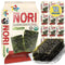KIMNORI Organic Sweet 'N Spicy Seasoned Seaweed Snacks Sheets, 12 Individual Packs, 4g 100% Natural Laver